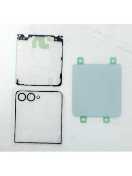 Tapa trasera o tapa bateria verde para Samsung Galaxy Z Flip 7 F766