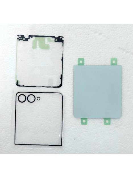 Tapa trasera o tapa bateria verde para Samsung Galaxy Z Flip 7 F766