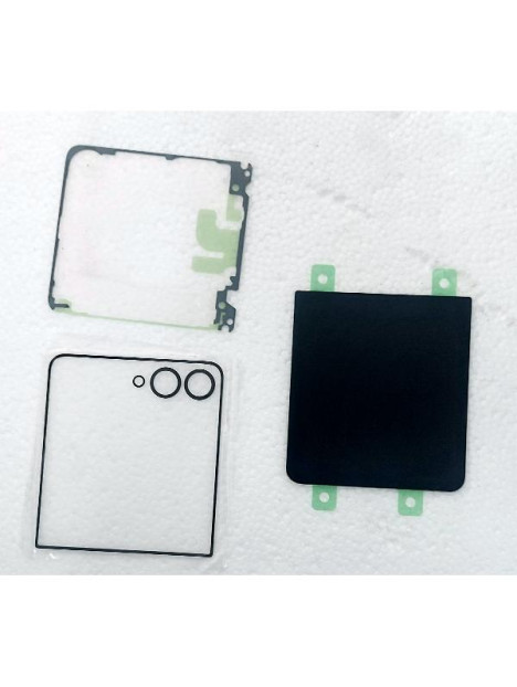 Tapa trasera o tapa bateria negra para Samsung Galaxy Z Flip 7 F766