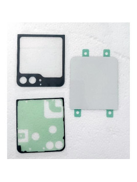 Tapa trasera o tapa bateria blanca para Samsung Galaxy Z Flip 7 FE 5G F761 con cubierta de camara