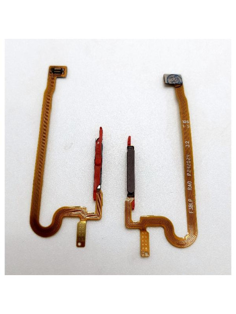 Flex sensor de huella negro para Vivo Y28 4G V2352 calidad premium