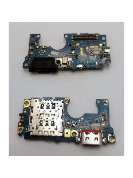 Flex puerto de carga mas lector sim y microfono para Motorola Moto G85 5G XT2427-3 calidad premium