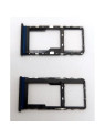 Soporte o bandeja sim negra Dual sim para TCL 40 NxtPaper 5G calidad premium