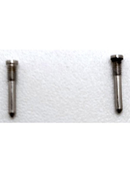 Set de 2 tornillos inferiores blancos para iPhone 15 Pro Max A2849 A3106 A3105 A3108 calidad premium