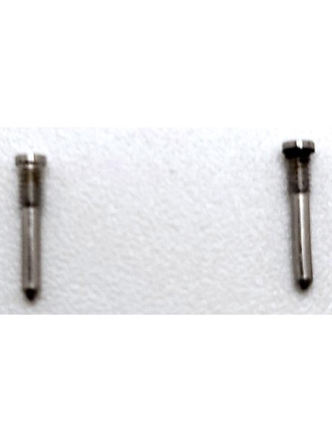 Set de 2 tornillos inferiores blancos para iPhone 15 Pro Max A2849 A3106 A3105 A3108 calidad premium