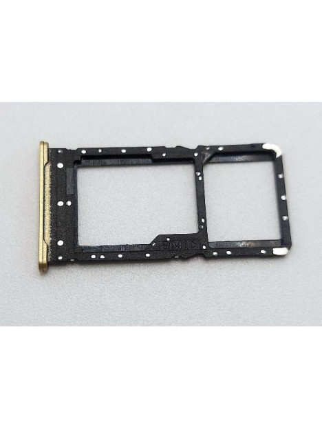 Soporte o bandeja sim dorada para Oukitel C60 Oukitel C60 Pro calidad premium