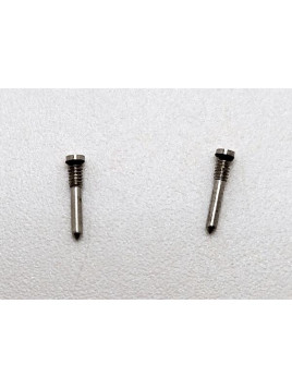 Set de 2 tornillos inferiores blancos para iPhone 15 Plus A3094 A2847 A3093 A3096 calidad premium