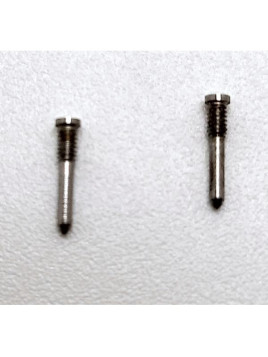 Set de 2 tornillos inferiores color titanio para iPhone 15 Plus A3094 A2847 A3093 A3096 calidad premium