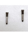 Set de 2 tornillos inferiores color titanio para iPhone 15 Plus A3094 A2847 A3093 A3096 calidad premium