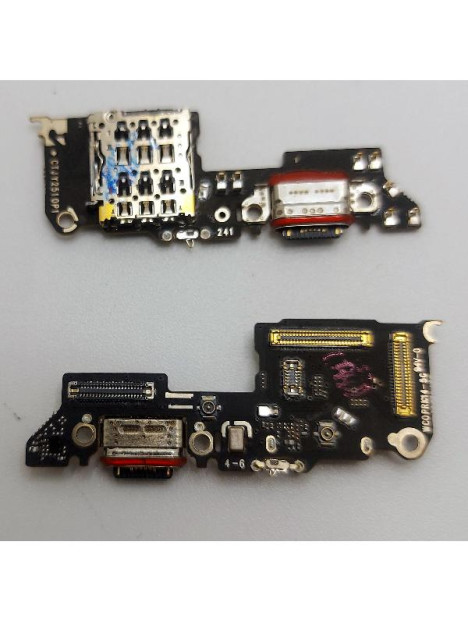 Flex puerto de carga mas lector sim y microfono para Oppo Reno 14 5G compatible