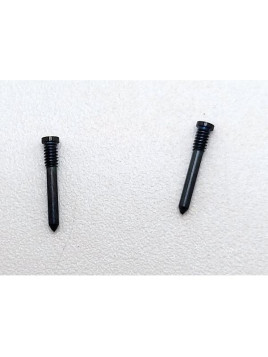 Set de 2 tornillos inferiores negros para iPhone 15 Pro Max A2849 A3106 A3105 A3108 calidad premium