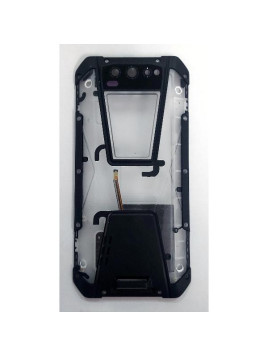 Tapa trasera o tapa bateria negra para Unihertz Tank