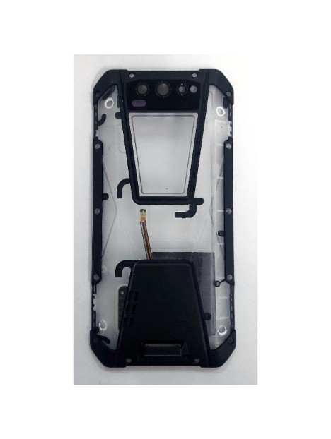 Tapa trasera o tapa bateria negra para Unihertz Tank