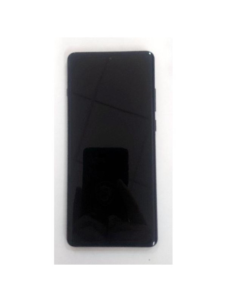 Pantalla lcd para Oneplus 12 5G mas tactil negro con marco negro compatible Oled