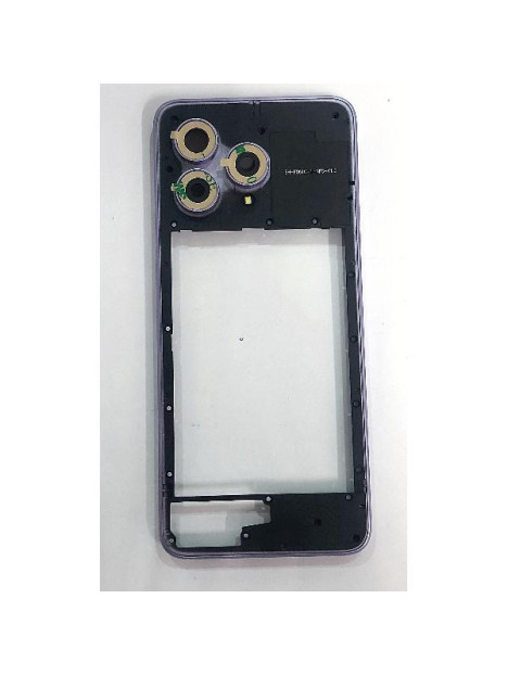 Carcasa o marco central morado para Cubot A40