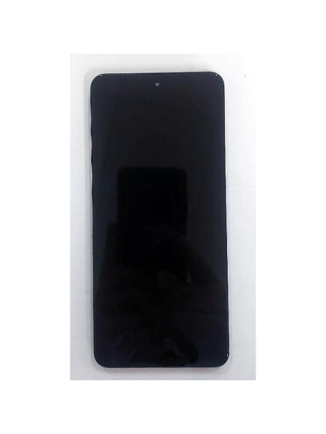 Pantalla lcd para Realme 14T 5G mas tactil negro con marco negro compatible Oled