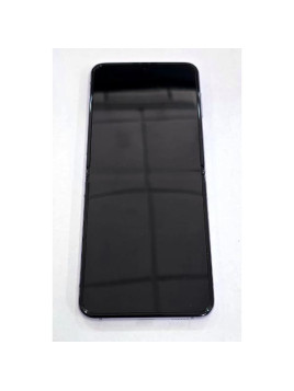 Pantalla para Samsung Galaxy Z Flip 4 5G SM-F721 mas tactil negro marco violeta ensamblado GH82-30238B Service Pack