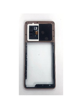 Carcasa o marco central dorado para Cubot X100 5G