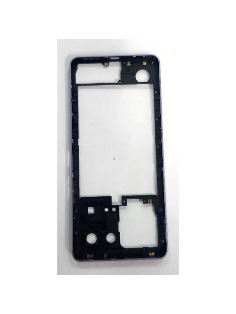 Carcasa o marco central morado para Cubot P90