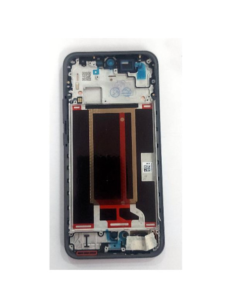 Pantalla para Oppo A6 Pro 5G mas tactil negro con marco negro calidad premium