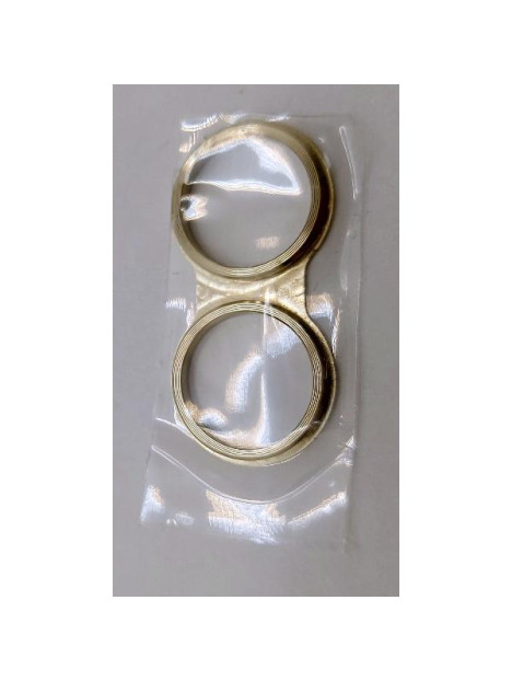 Marco de camara dorado para Doogee Blade 20 Turbo calidad premium