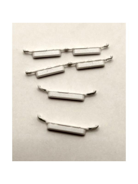 Set de botones laterales blancos para Lenovo Tab P11 TB-J606 J606F calidad premium