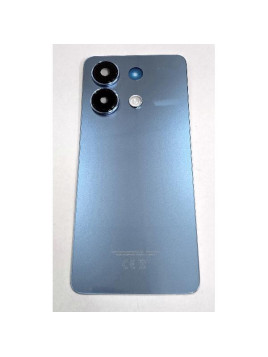Tapa trasera o tapa bateria azul para Xiaomi Redmi Note 13 4G con cubierta de camara
