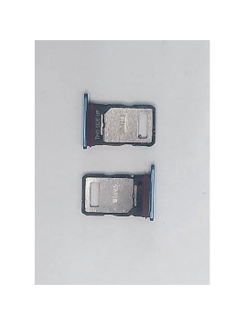 Soporte o bandeja sim azul oscuro para Motorola Moto G96 5G calidad premium