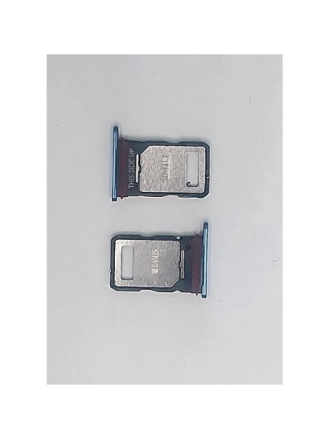 Soporte o bandeja sim azul oscuro para Motorola Moto G96 5G calidad premium