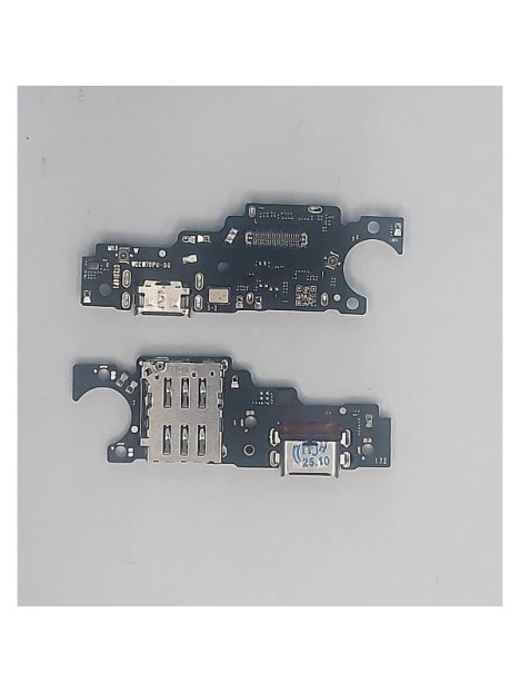 Flex puerto de carga mas lector sim y microfono para Honor 400 Smart calidad premium