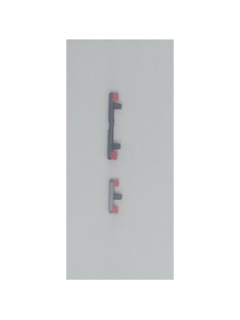 Set de 2 botones laterales grises para Motorola Edge 50 5G calidad premium