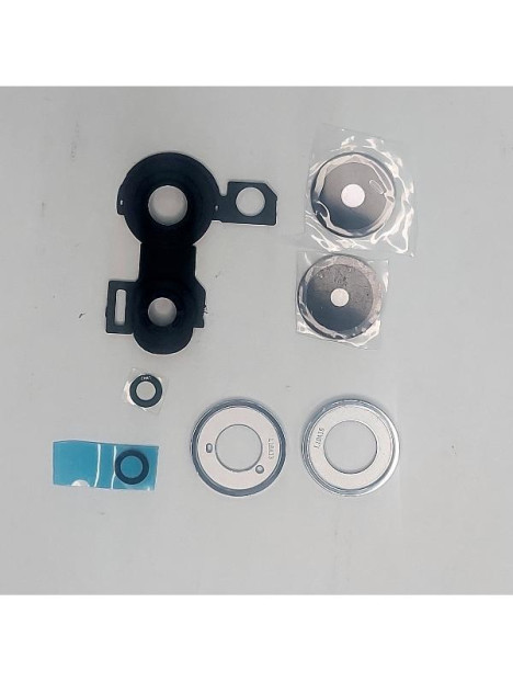 Cristal de camara para Oppo Reno 13 F 5G CPH2699 con cubierta azul calidad premium