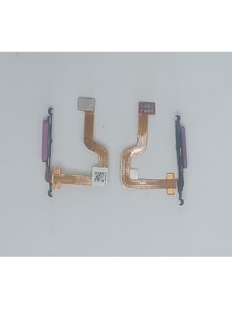 Flex sensor de huella morado para Motorola Moto G55 5G calidad premium