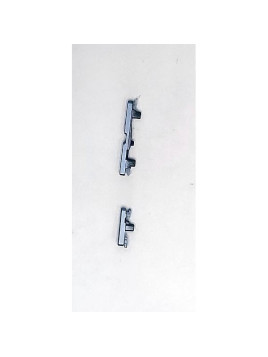 Set de 2 botones laterales azul claro para Motorola Moto G96 5G calidad premium