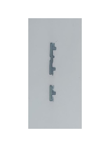 Set de 2 botones laterales verdes para Motorola Moto G96 5G calidad premium