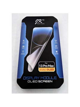 Pantalla para iPhone 13 Pro Max A2484 A2641 A2643 A2644 A2645 mas tactil negro JK calidad Soft Oled