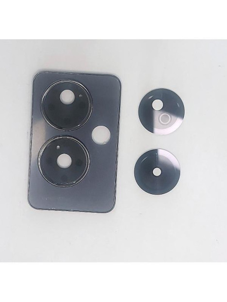 Cristal de camara para Oppo A79 5G CPH2553 con cubierta negra calidad premium