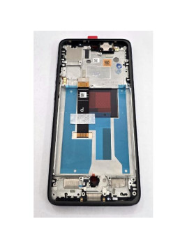 Pantalla para Motorola Moto Edge 60 Neo XT2509-1 mas tactil negro con marco negro 5D68C31438 Service Pack