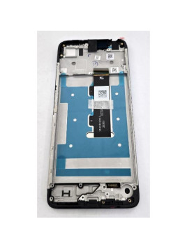 Pantalla para Motorola Moto G06 Power XT2535-13 mas tactil negro con marco negro 5D68C31392 Service Pack