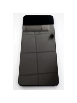 Pantalla para Motorola Moto G06 Power XT2535-13 mas tactil negro con marco negro 5D68C31392 Service Pack