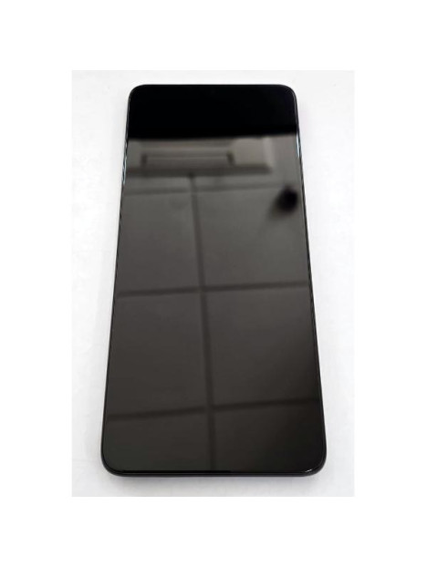 Pantalla para Motorola Moto G06 Power XT2535-13 mas tactil negro con marco negro 5D68C31392 Service Pack