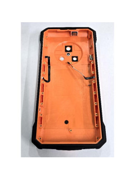 Tapa trasera o tapa bateria naranja para Doogee Fire 5 Ultra