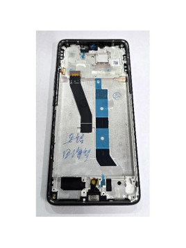 Pantalla para Xiaomi Redmi Note 15 Pro 4G mas tactil negro con marco negro compatible TFT