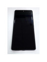 Pantalla para Vivo V40 5G mas tactil negro con marco negro calidad premium