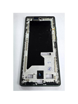 Carcasa o marco central verde para Motorola Moto G96 5G