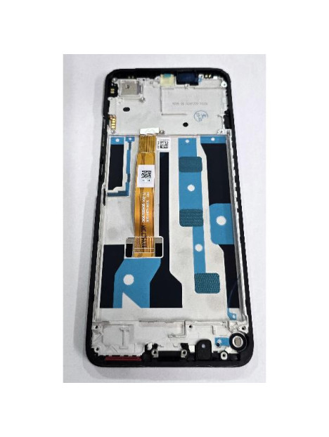 Pantalla para Realme C75 4G RMX3941 mas tactil negro con marco negro compatible TFT