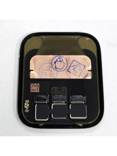 Pantalla para Apple Watch Series SE 44mm mas tactil negro calidad premium