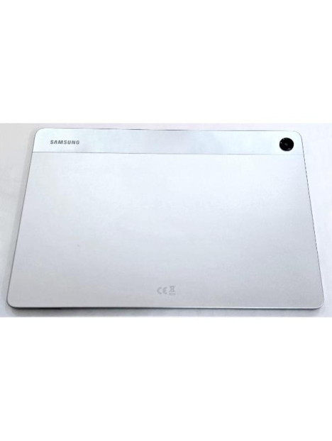 Tapa trasera o tapa bateria plata para Samsung Galaxy Tab A11 Plus 5G SM-X236B GH82-38806B Service Pack