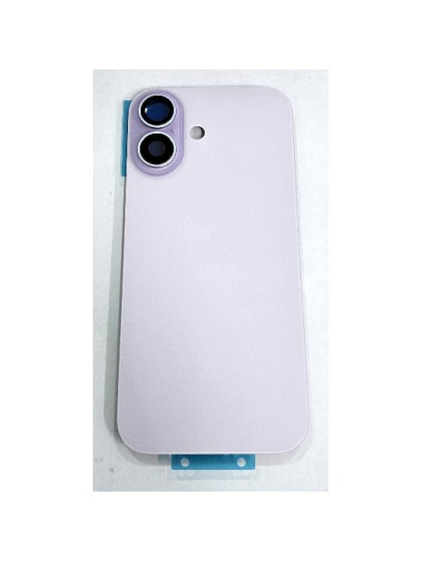 Tapa trasera o tapa bateria morada para iPhone 17 A3258