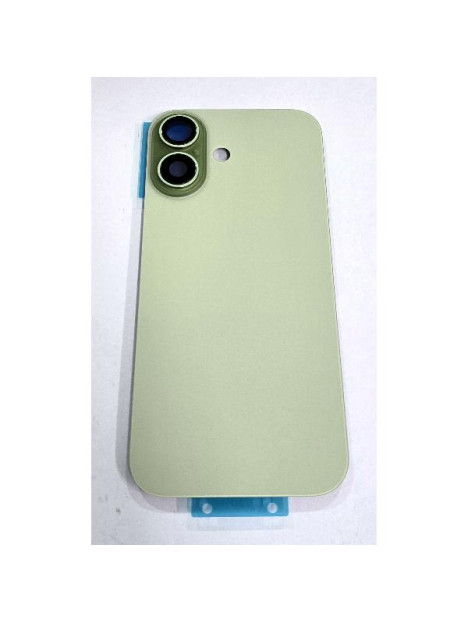 Tapa trasera o tapa bateria verde para iPhone 17 A3258